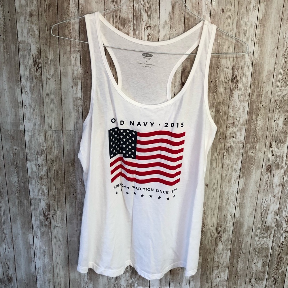 Old Navy Women’s Medium Fourth of July Tank Top